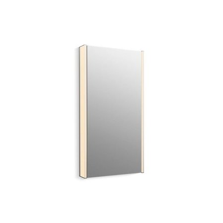 KOHLER 40.00 "H x Lighted Cabinet, Anodized Aluminum 81148-SLE-DA1